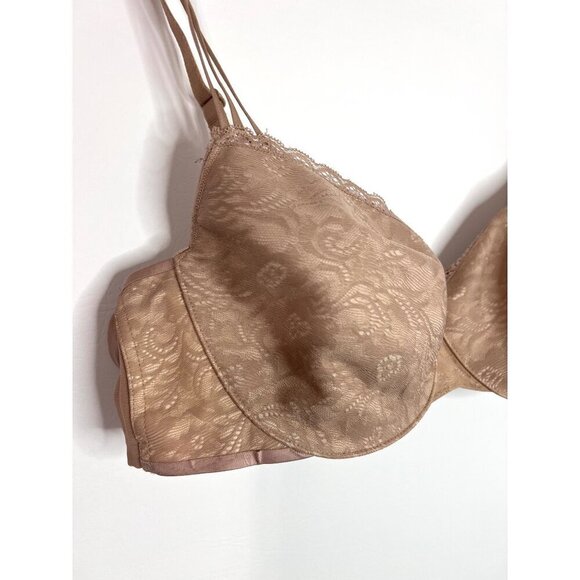 Soma Tan Enticing Lift Unlined Balconette Bra Size 40C - Picture 6 of 6